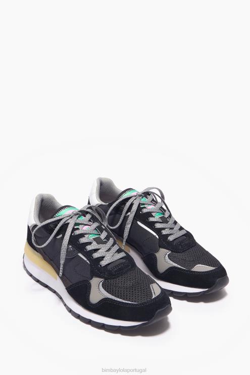 preto footwewar 64X4N559 tênis chimo jogger Bimba Y Lola
