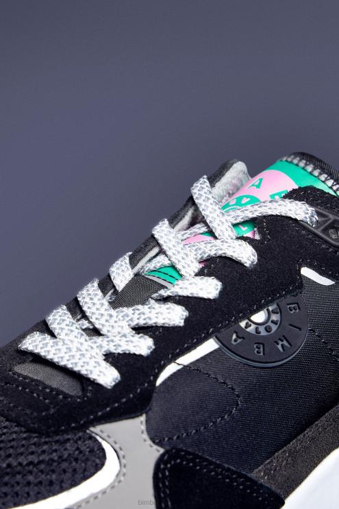 preto footwewar 64X4N559 tênis chimo jogger Bimba Y Lola