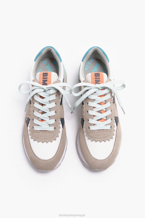 taupe footwewar 64X4N560 tênis técnico Bimba Y Lola